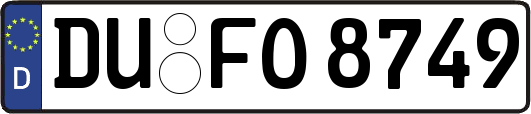 DU-FO8749