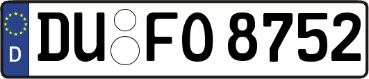 DU-FO8752