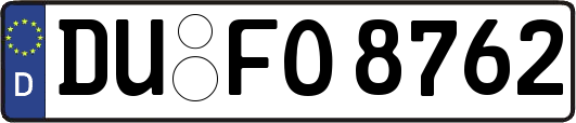 DU-FO8762