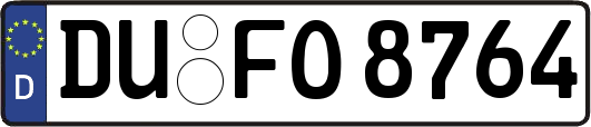 DU-FO8764
