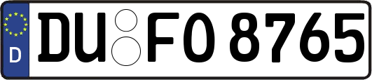 DU-FO8765