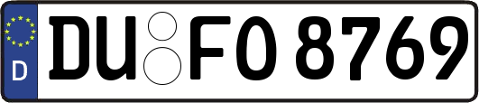 DU-FO8769