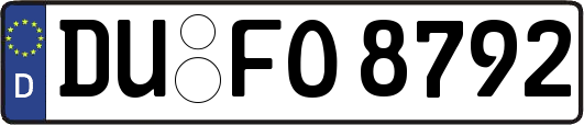 DU-FO8792