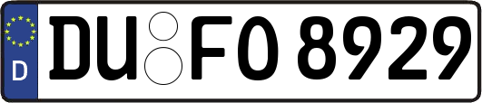 DU-FO8929