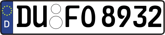 DU-FO8932