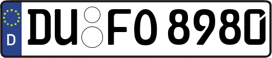 DU-FO8980