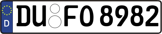 DU-FO8982