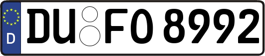 DU-FO8992