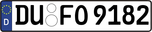 DU-FO9182