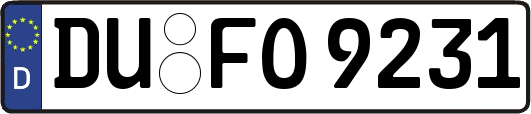 DU-FO9231