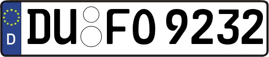 DU-FO9232