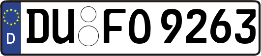 DU-FO9263