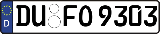 DU-FO9303