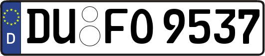 DU-FO9537