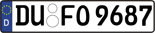 DU-FO9687