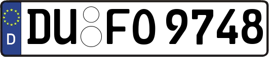 DU-FO9748