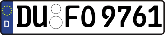 DU-FO9761
