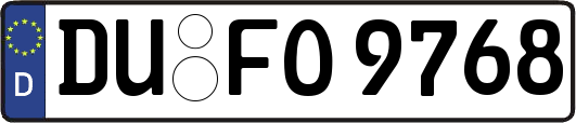 DU-FO9768