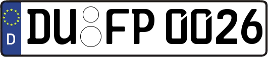 DU-FP0026