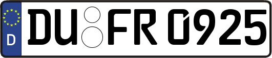 DU-FR0925
