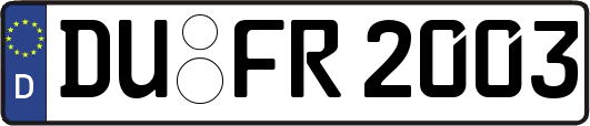 DU-FR2003
