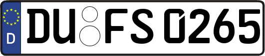DU-FS0265