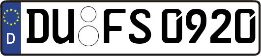 DU-FS0920