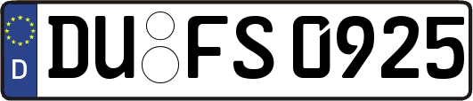 DU-FS0925