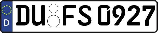 DU-FS0927
