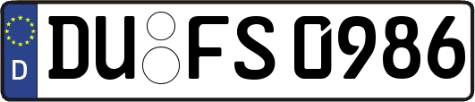 DU-FS0986