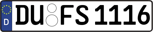 DU-FS1116