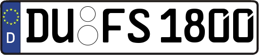 DU-FS1800