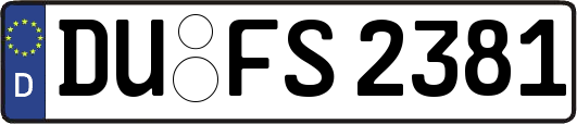 DU-FS2381