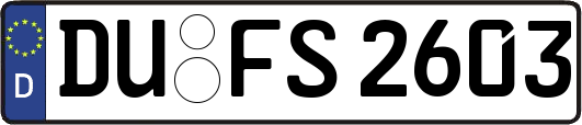 DU-FS2603