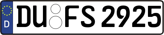 DU-FS2925