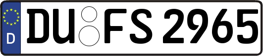 DU-FS2965