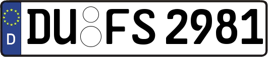 DU-FS2981