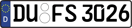 DU-FS3026