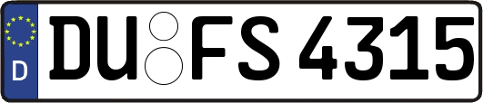 DU-FS4315