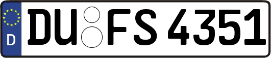 DU-FS4351