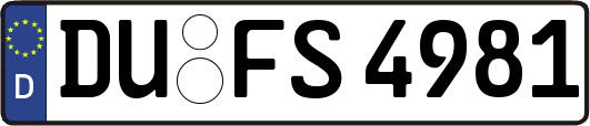 DU-FS4981