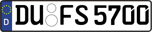 DU-FS5700