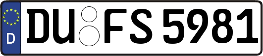 DU-FS5981
