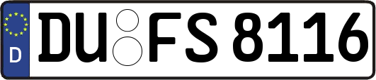 DU-FS8116