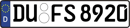 DU-FS8920