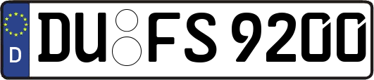 DU-FS9200