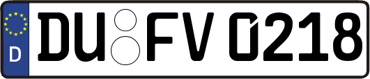 DU-FV0218