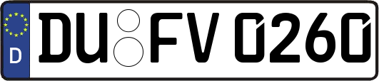 DU-FV0260
