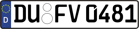 DU-FV0481