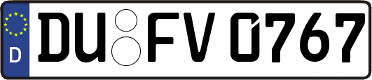 DU-FV0767